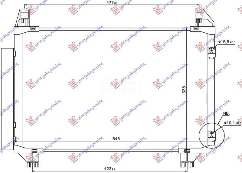 HLADNJAK KLIME 1.0/1.3i16v...