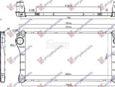 HLADNJAK INTERKULERA 2.2... za Toyota Avensis za 2015. god.