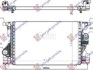 HLADNJAK INTERKULERA SVI... za Mercedes Benz B Klasa za 2019. god.