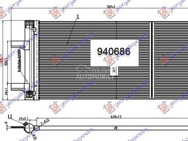 HLADNJAK KLIME 2.0 BENZIN... za MINI Countryman od 2016. do 2021. god.