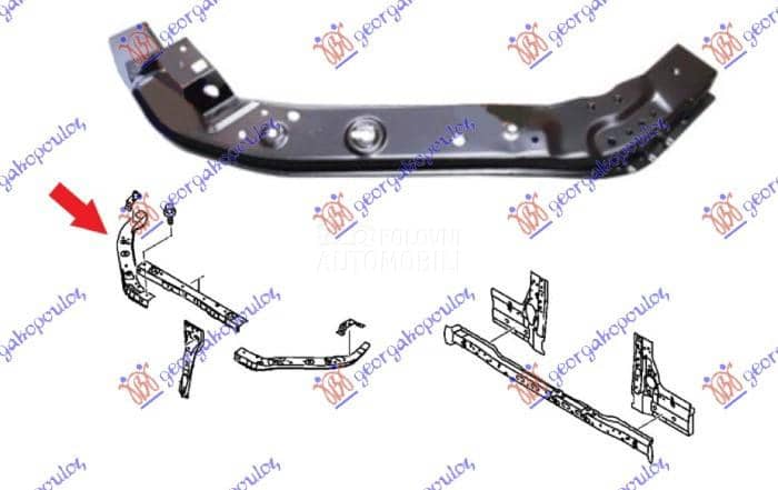 NOSAC HLADNJAKA GORNJI Desno