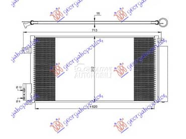HLADNJAK KLIME... za Alfa Romeo Giulietta za 2010. god.