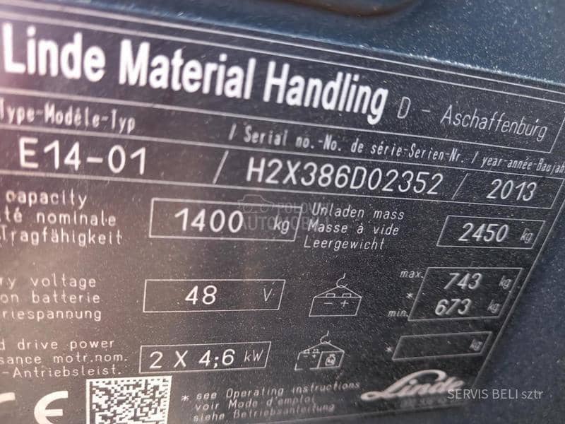 Linde E14/01 DUPLEX