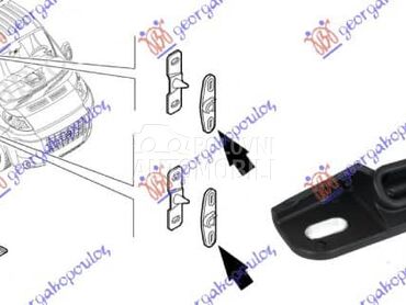 GRANICNIK KLIZNIH VRATA Boxer za Peugeot Ostalo od 2006. do 2014. god.