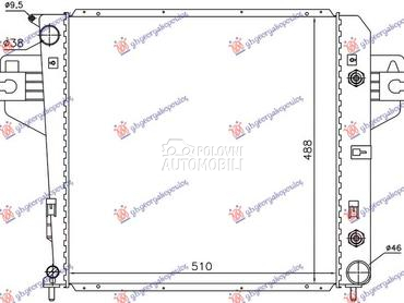 HLADNJAK MOTORA 3.7 V6 BENZIN za Jeep Cherokee od 2002. do 2008. god.