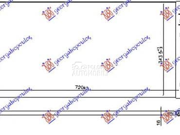 HLADNJAK KLIME BENZIN/DIZEL za Volvo V60 Cross Country za 2018. god.
