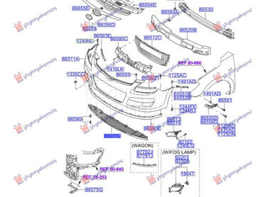 APSORBER PREDNJEG BRANIKA DONJ za Hyundai i30 od 2007. do 2012. god.