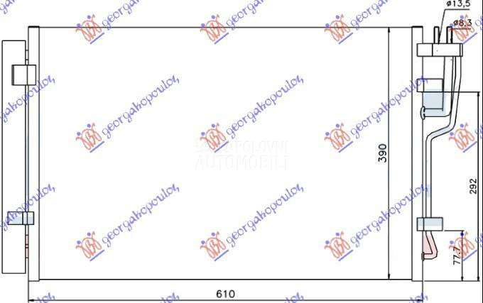 HLADNJAK KLIME ZA SVE MODELE B