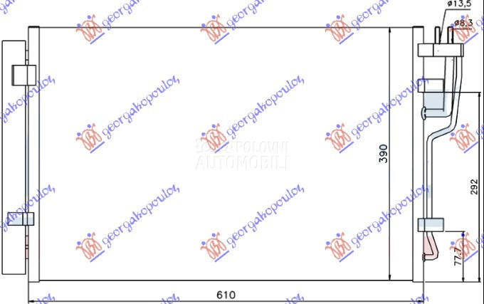 HLADNJAK KLIME ZA SVE MODELE B