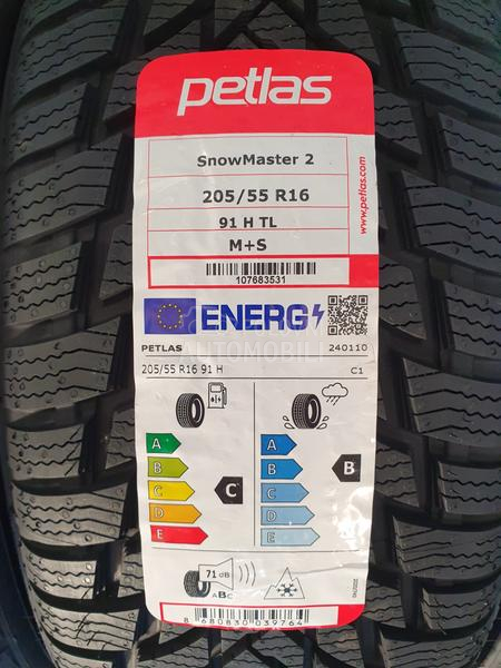 Petlas 205/55 R16 Zimska