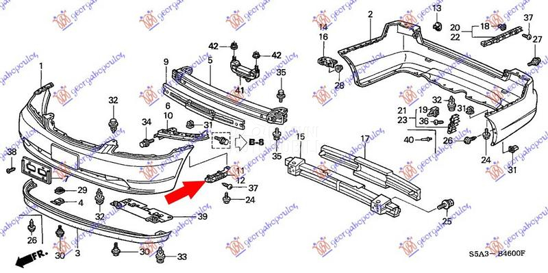 NOSAC PREDNJEG BRANIKA BOCNI P