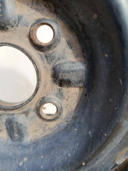 Čelične felne Citroen Toyota 14" 4 x 100