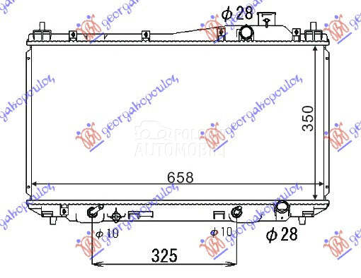 HLADNJAK MOTORA 1.4/1.6 BENZIN