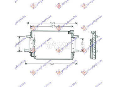 HLADNJAK KLIME ZA SVE... za Suzuki Vitara od 1992. do 2005. god.