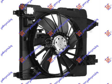 VENTILATOR KOMPLET (BENZIN/DIZ za Renault Kangoo od 2008. do 2013. god.