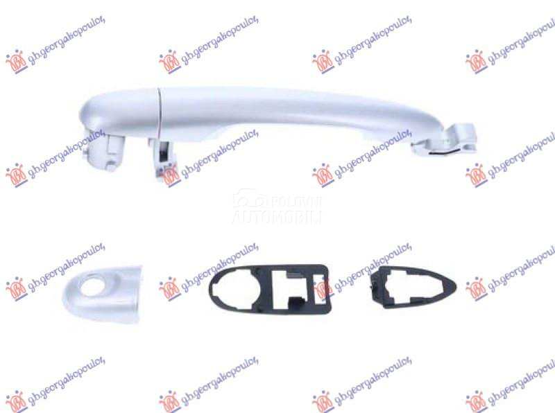 KVAKA VRATA SPOLJASNJA SREBRNA