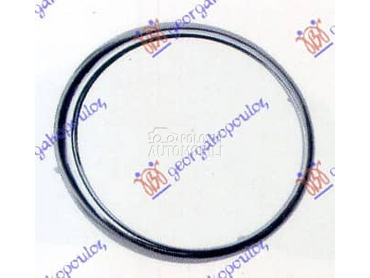 OKVIR MAGLENKE HROM Levo za Mitsubishi Lancer za 2008. god.