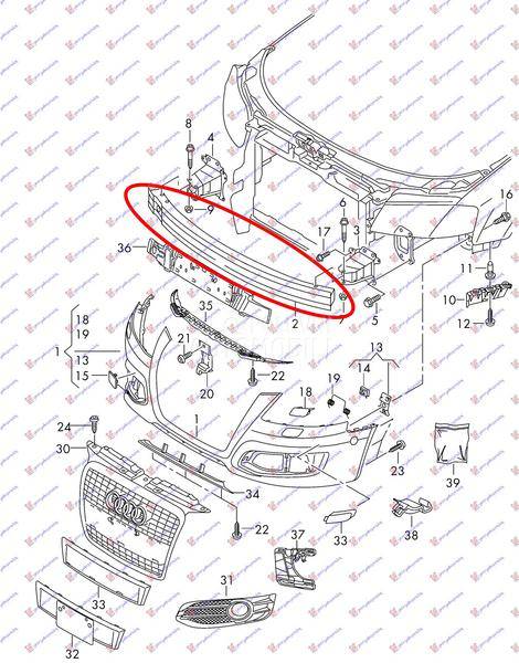 SINA PREDNJEG BRANIKA ALUMINIJ