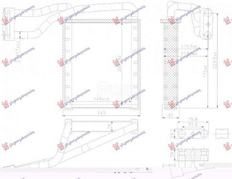 GREJAC KABINE (149x207x26)