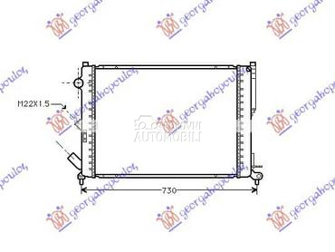 HLADNJAK MOTORA 1.8/2.0... za Renault Espace od 1992. do 2003. god.