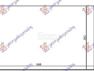 HLADNJAK KLIME ZA SVE... za Kia Sportage od 2010. do 2014. god.