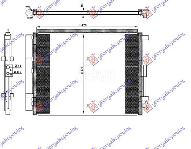 HLADNJAK KLIME 1.6 T-GDI...