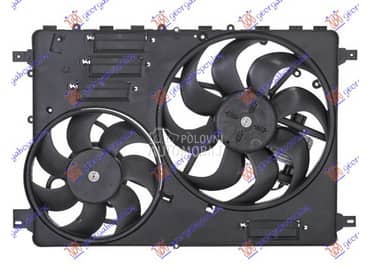 VENTILATOR KOMPLET za Volvo V70 za 2013. god.