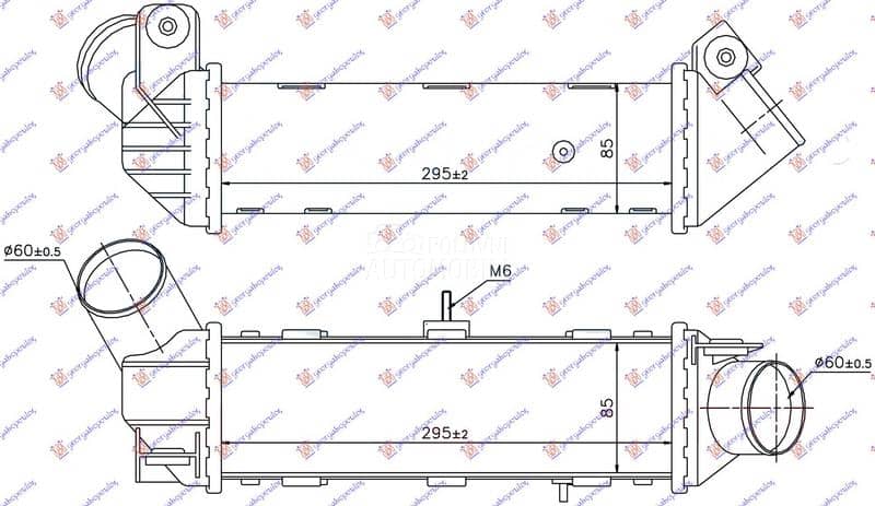 HLADNJAK INTERKULERA 1.8T...