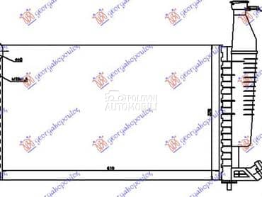 HLADNJAK MOTORA... za Peugeot Partner od 1996. do 2002. god.
