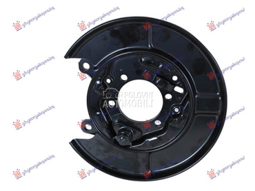 ZASTITA ZADNJEG KOCIONOG DISKA za Nissan Qashqai od 2010. do 2013. god.