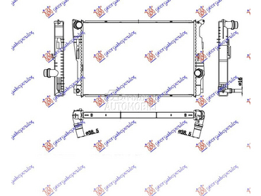 HLADNJAK MOTORA ZA SVE... za BMW X3 od 2011. do 2014. god.