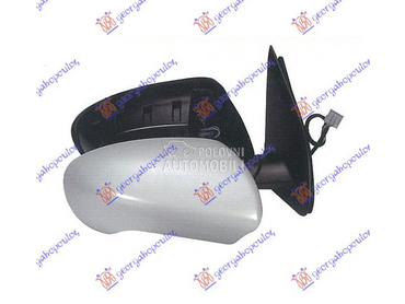 RETROVIZOR ELEKTRICNI SA GREJA za Nissan Qashqai od 2010. do 2013. god.