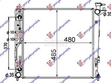 HLADNJAK MOTORA 2.0 CRDi... za Hyundai Tucson od 2010. do 2015. god.