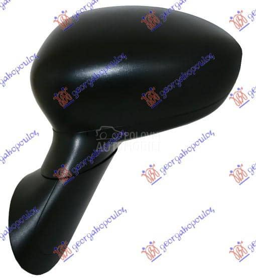 RETROVIZOR MEHANICKI CRNI Levo