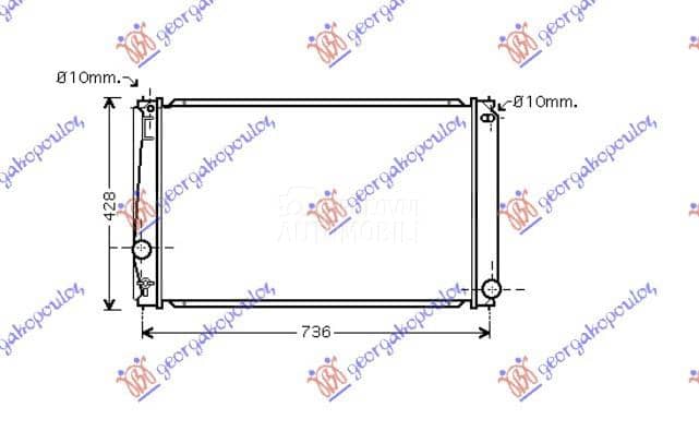 HLADNJAK MOTORA 2.0I 16V...
