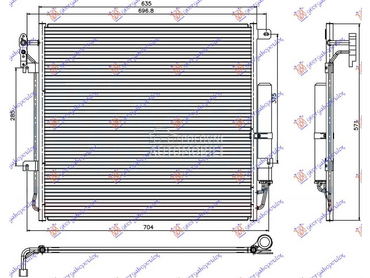 HLADNJAK KLIME 4.0 V6/4.4... za Land Rover Discovery od 2005. do 2014. god.