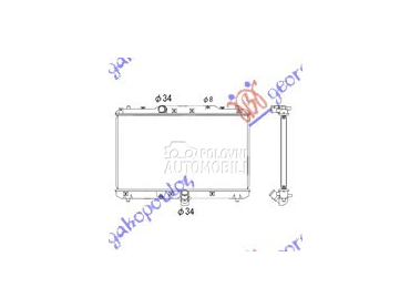 HLADNJAK MOTORA 1.9 JTD-DDiS ( za Fiat Sedici od 2007. do 2025. god.
