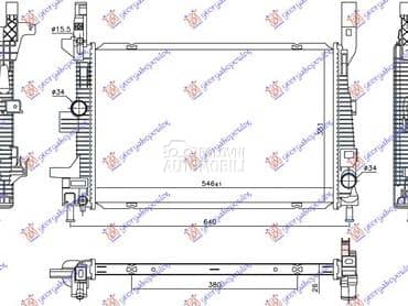 HLADNJAK MOTORA 1.5 TDCi DIZEL za Ford Transit Connect od 2019. do 2022. god.