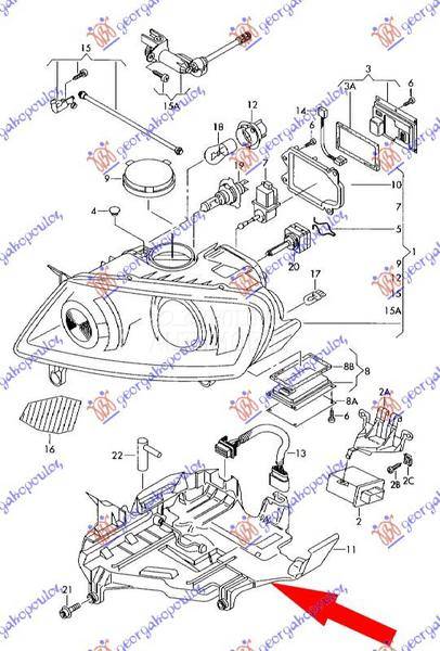 NOSAC FARA UNUTRASNJI DONJI PL