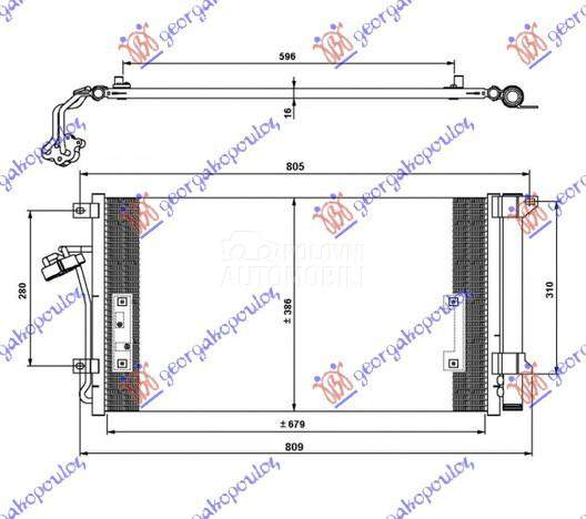 HLADNJAK KLIME BENZIN/DIZEL (6