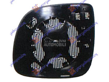 STAKLO RETROVIZORA SA GREJACEM za Audi Q7 od 2006. do 2009. god.
