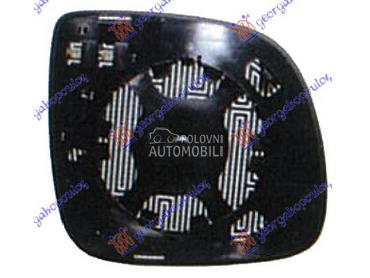 STAKLO RETROVIZORA SA GREJACEM za Audi Q7 od 2006. do 2009. god.