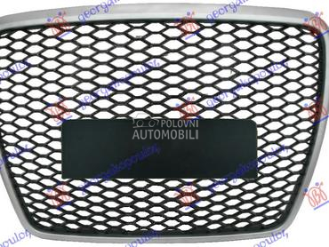 PVC MASKA HROM/CRNA (RS LOOK) za Audi A6 od 2008. do 2010. god.