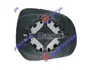 STAKLO RETROVIZORA SA GREJACEM za Opel Agila od 2008. do 2014. god.