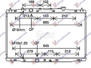 HLADNJAK MOTORA 2.2 i-DTEC... za Honda CR-V od 2015. do 2017. god.