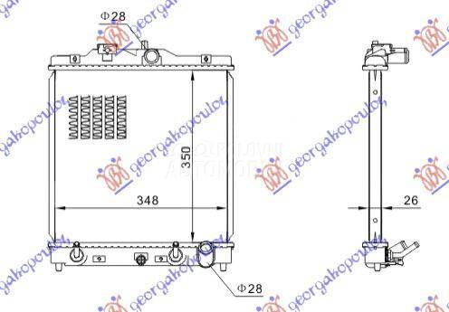 HLADNJAK MOTORA ZA SVE MODELE