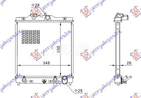 HLADNJAK MOTORA ZA SVE MODELE