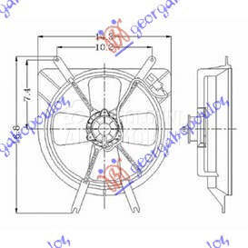 VENTILATOR KOMPLET KOMPLET (BE