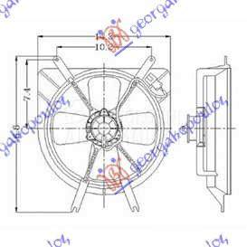 VENTILATOR KOMPLET KOMPLET (BE