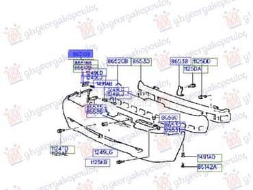PREDNJI BRANIK 97-98 za Hyundai Accent od 1997. do 1999. god.